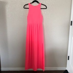 Gianni Bini Hot Pink Maxi Dress